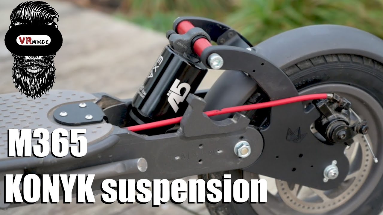 KONYK rear suspension for m365 unboxing and the first look