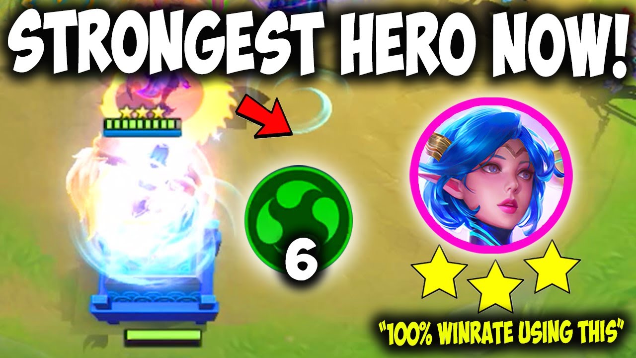 MOST BROKEN HERO IN NEW PATCH MOONTON NEEDS TO NERF THIS 3 STAR LUNOX 6 ELEMENTALIST 1 VS 100!