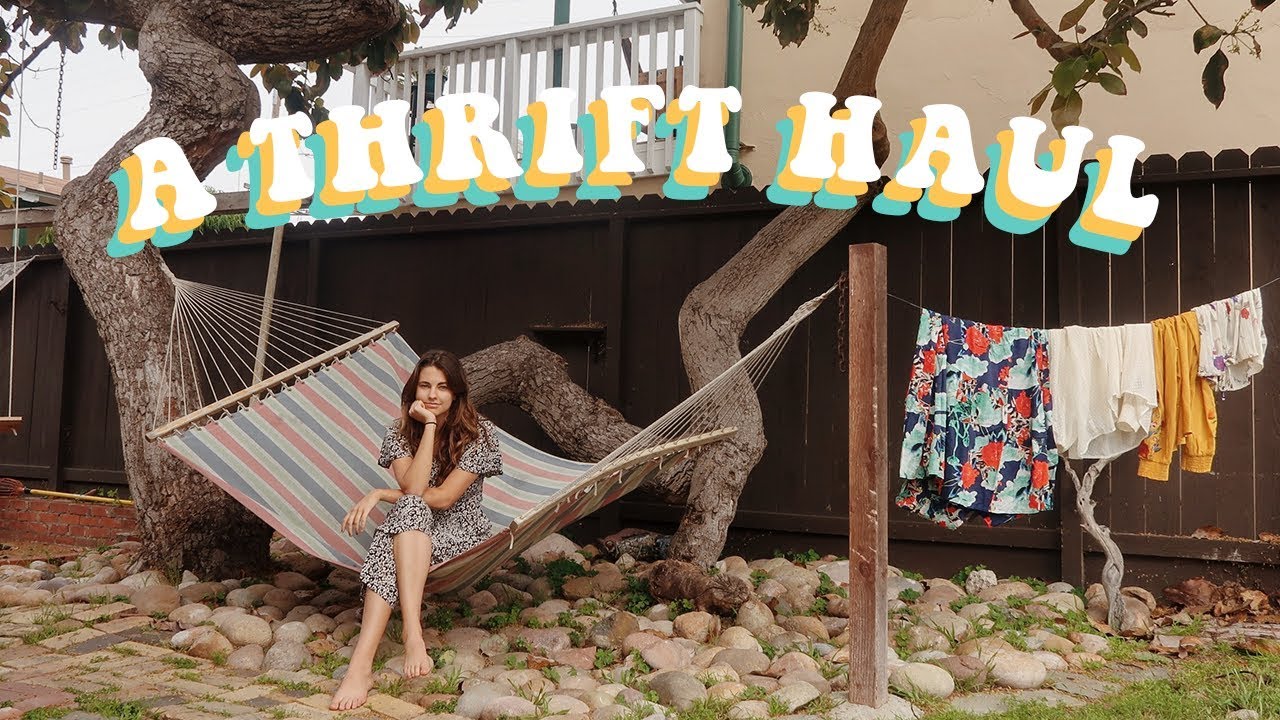 try on thrift haul | a lookbook