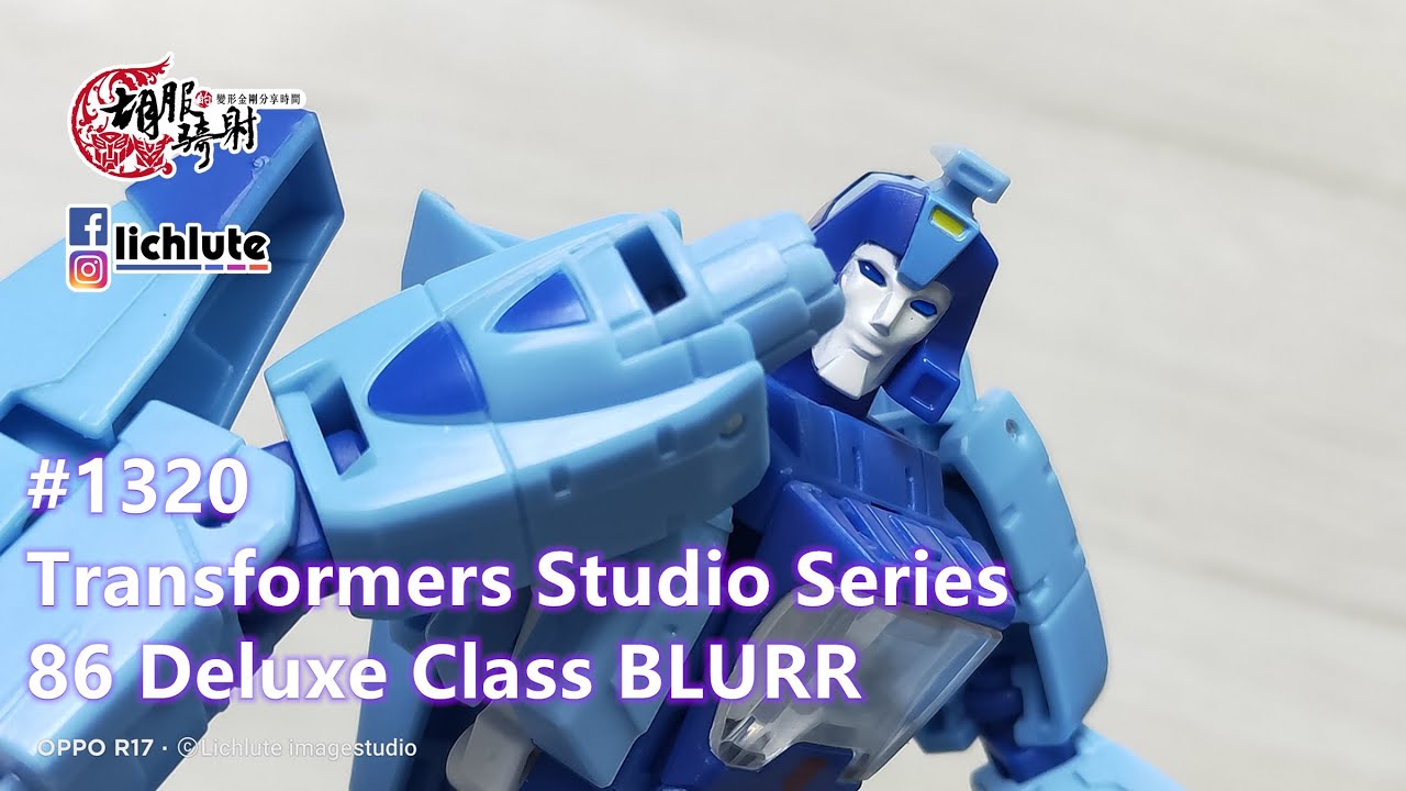胡服騎射的變形金剛分享時間1321集 工作室系列 86大電影 囉嗦 Transformers Studio Series 86 Deluxe Class BLURR