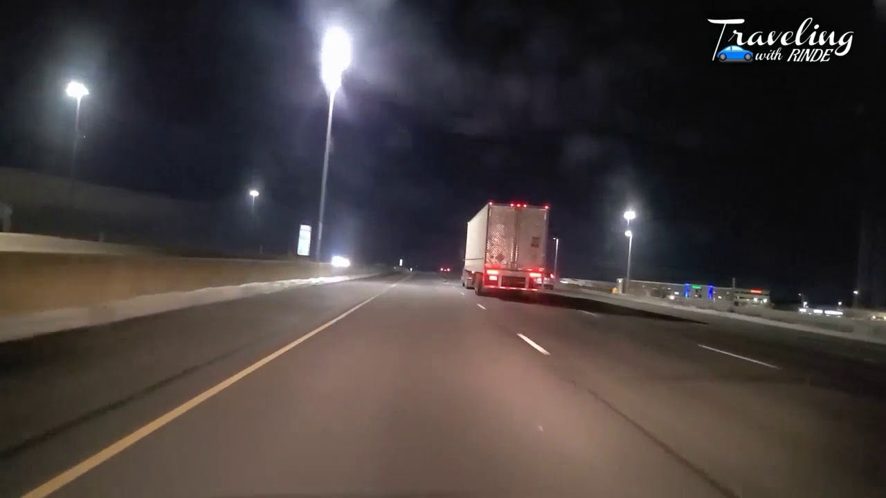 I-465 South | Night Drive | Indianapolis, Indiana
