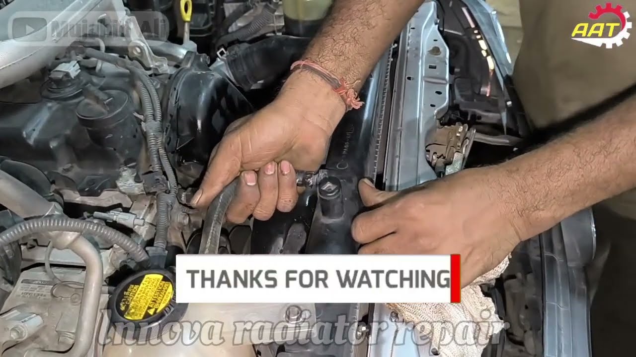 Toyota Innova radiator repair #viral #video #trending #2023