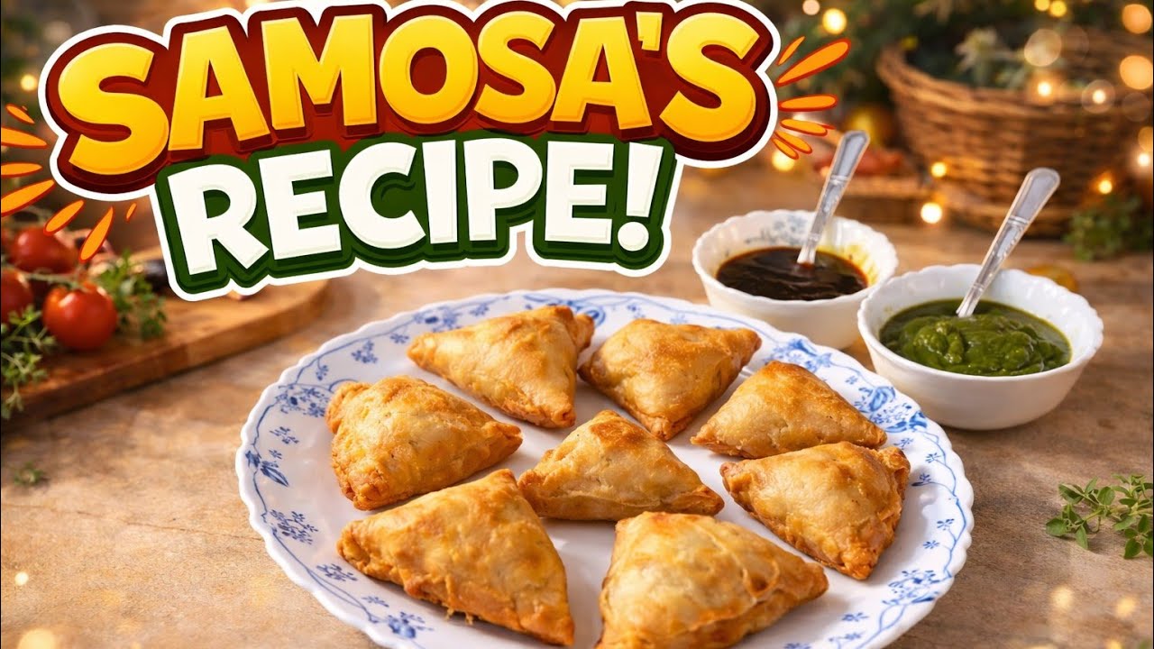 Crispy Samosa's recipe |Easy recipe|