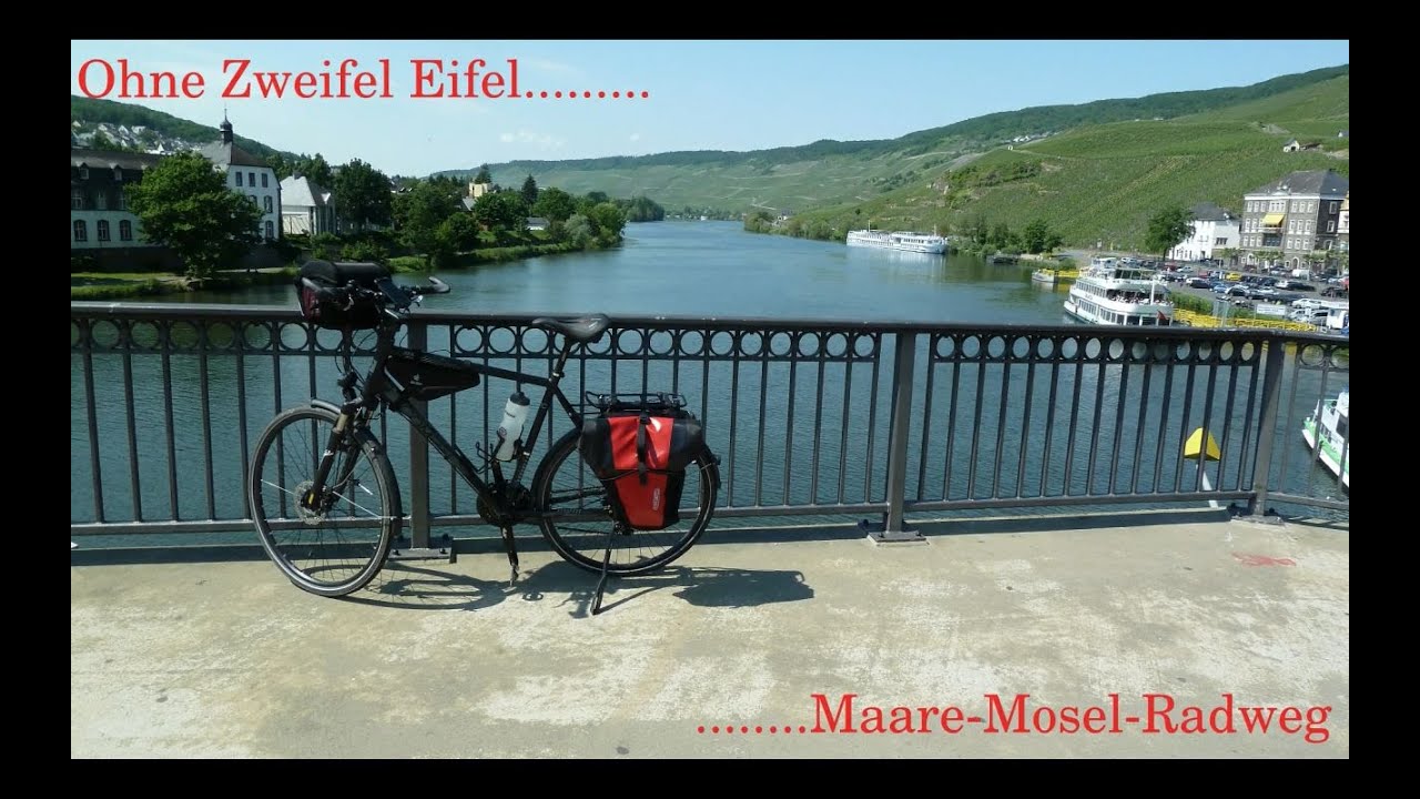 Radtour Eifel 1/3   Maare-Mosel-Radweg von Daun an die Mosel
