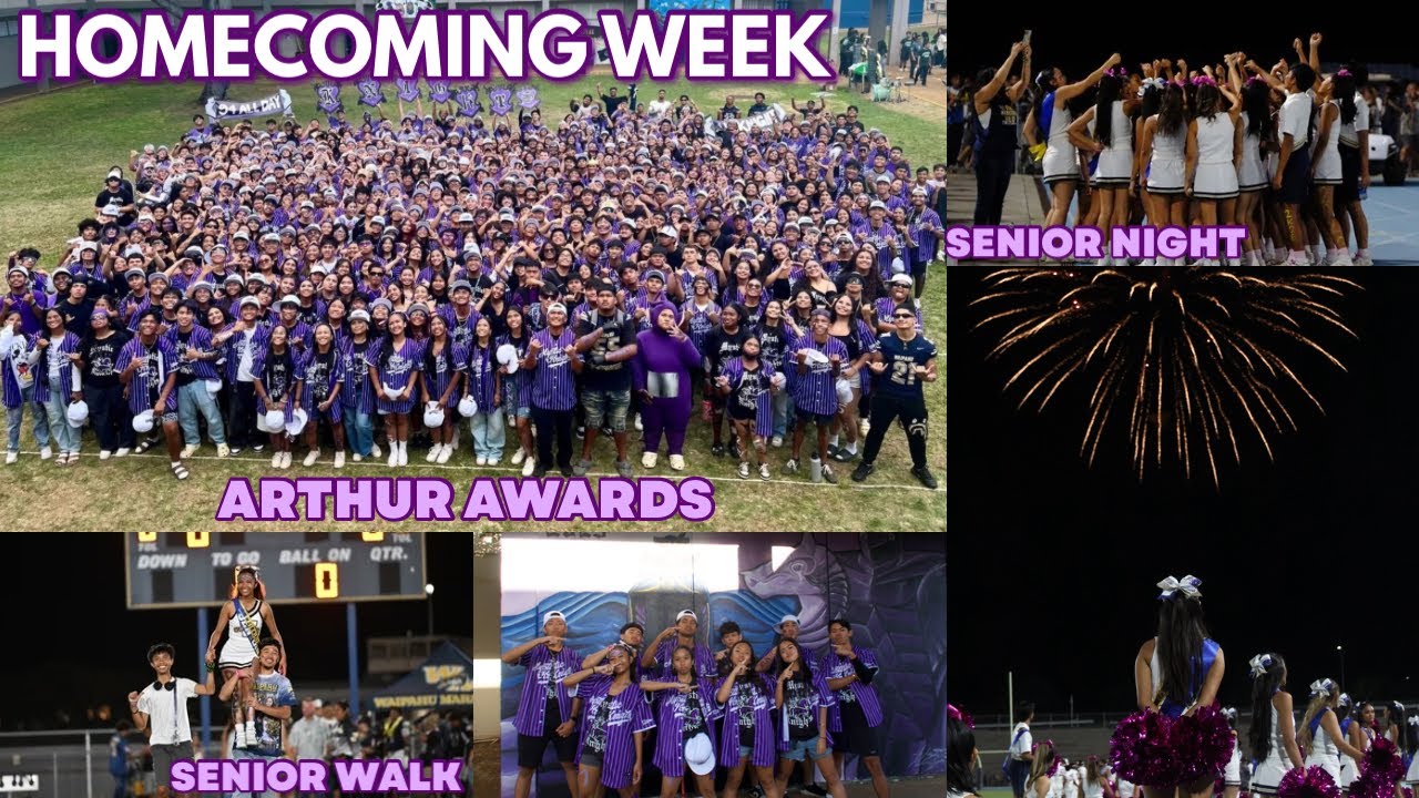 HOMECOMING WEEK: ARTHURS AWARDS || senior season by chlouie b