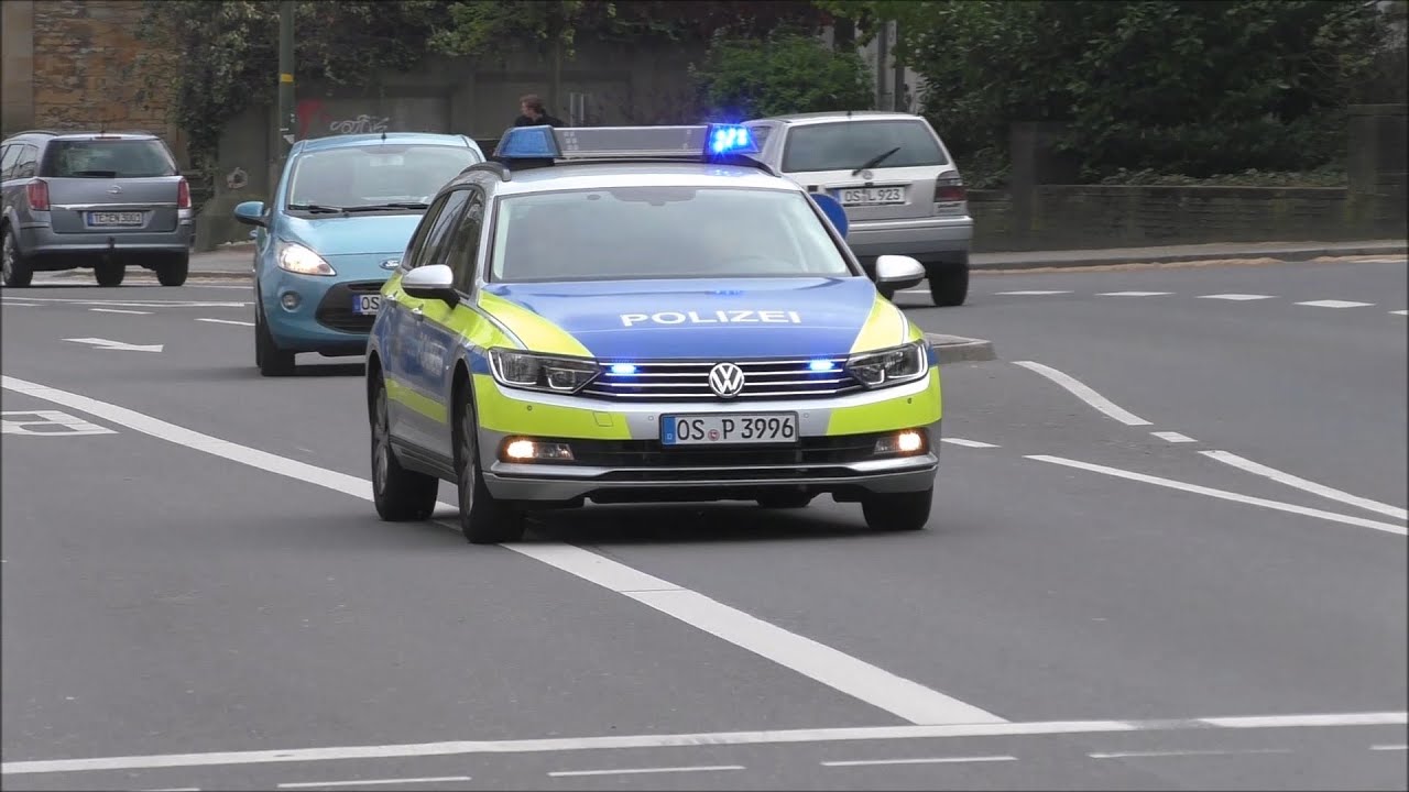 [Gemeldeter Schusswechsel] Einsatzfahrten Polizei Osnabrück