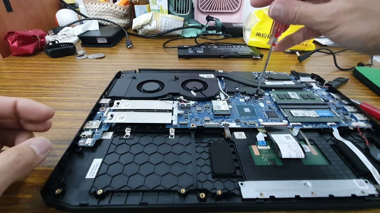 筆電潑到水怎麼辦？ ACER NITRO5 N18C3 潑水後的急救方式！20220421