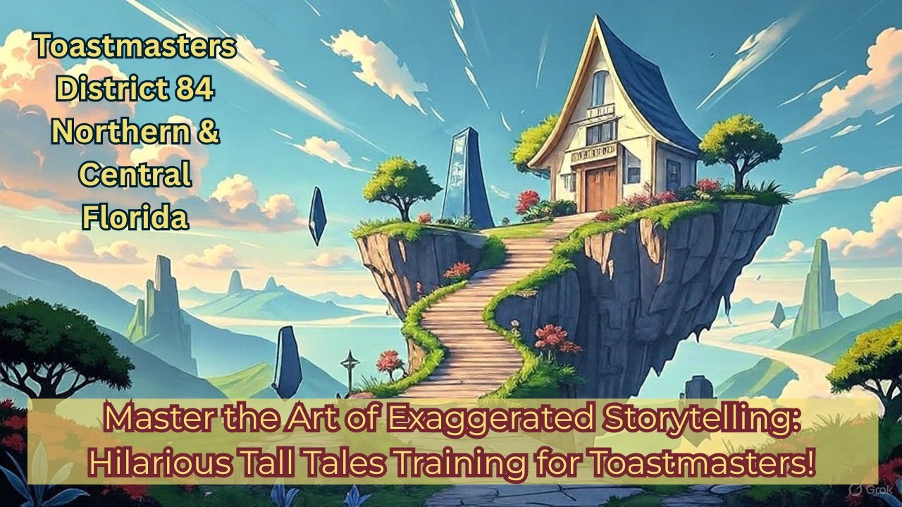 Master the Art of Exaggerated Storytelling: Hilarious Tall Tales Training for Toastmasters!