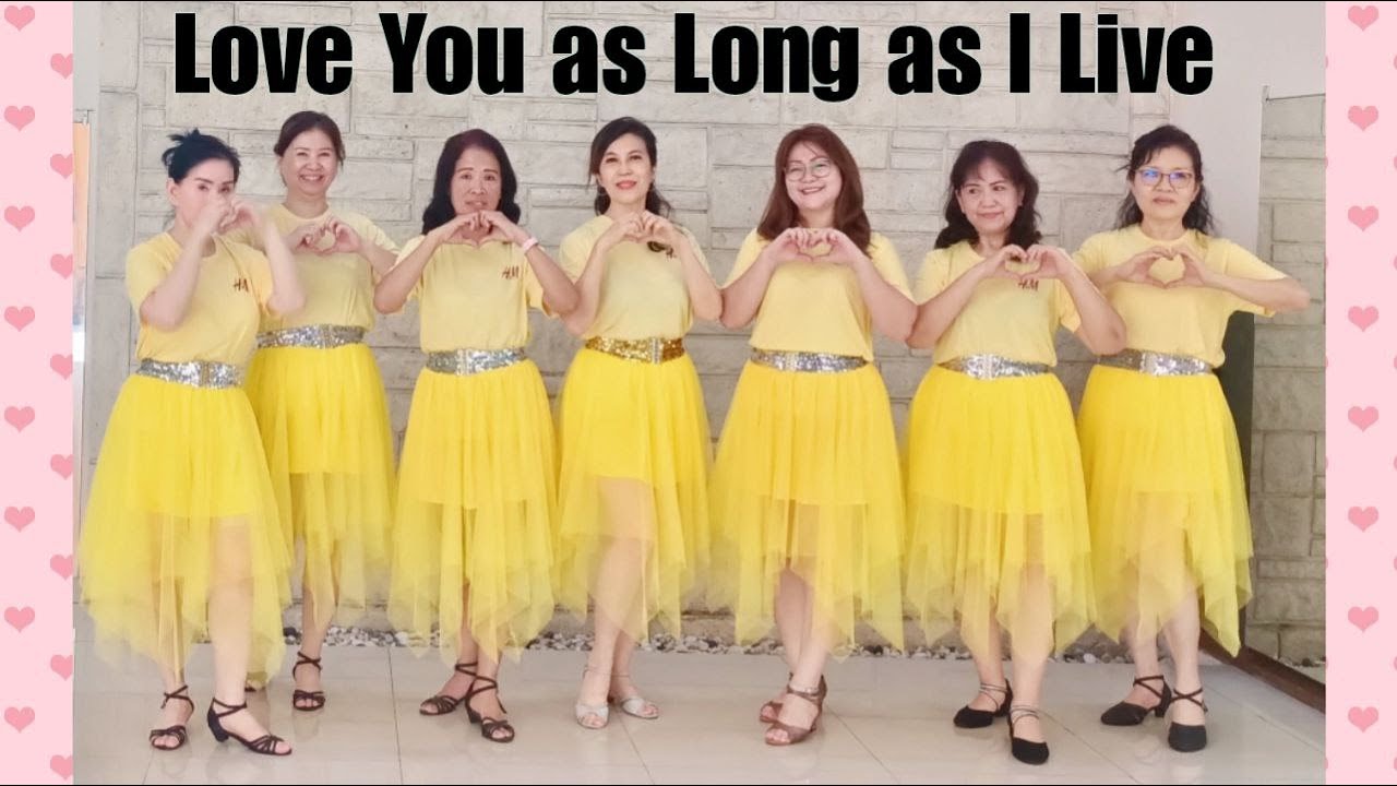 Love You as Long as I Live Line Dance (demo & count) Chor: Janet (Zhen Zhen) Ge (CN)