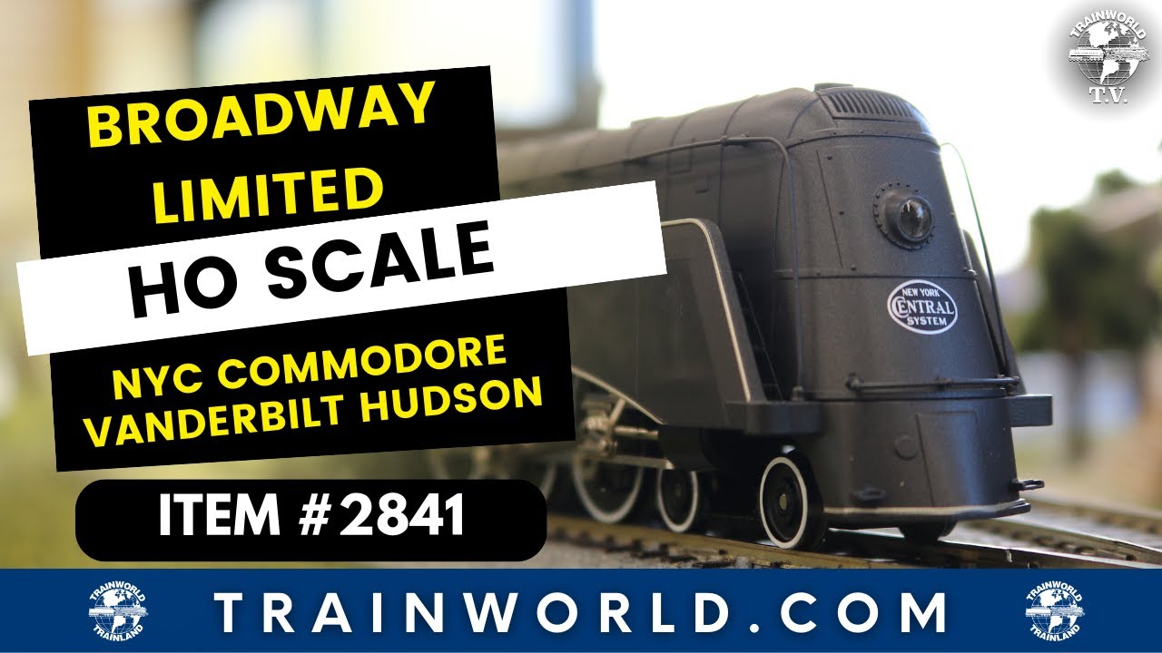 HO Scale Broadway Limited Commodore Vanderbilt Hudson