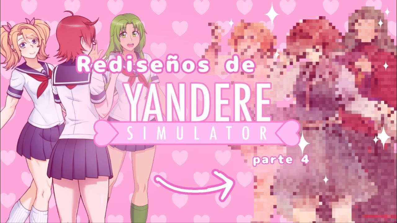 3 rediseños de Yandere Simulator: Personajes secundarios (Parte 4)