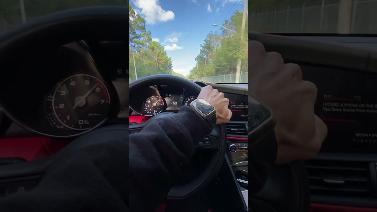 INSANE Alfa Romeo BOV and Exhaust sound!   Tuned Giulia Ti Sport 4cyl
