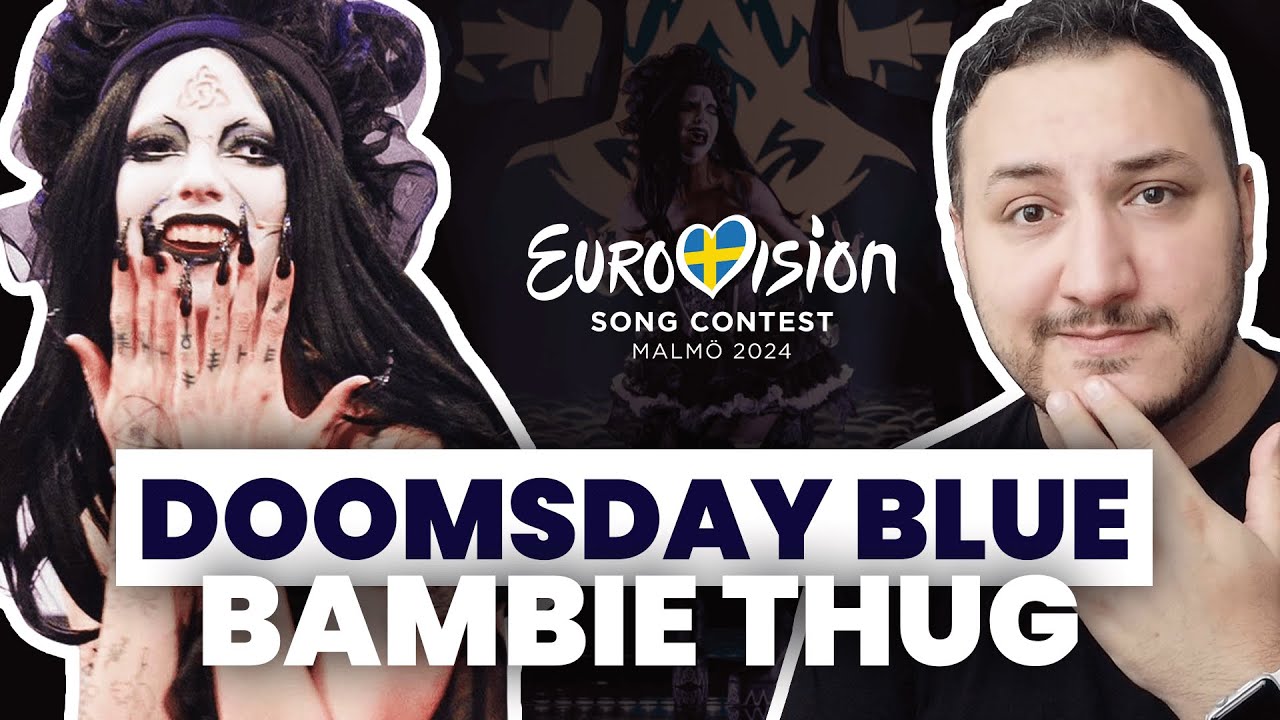 Bambie Thug - Doomsday Blue Reaction! | Eurovision 2024 Ireland | #UnitedByMusic #ESC2024