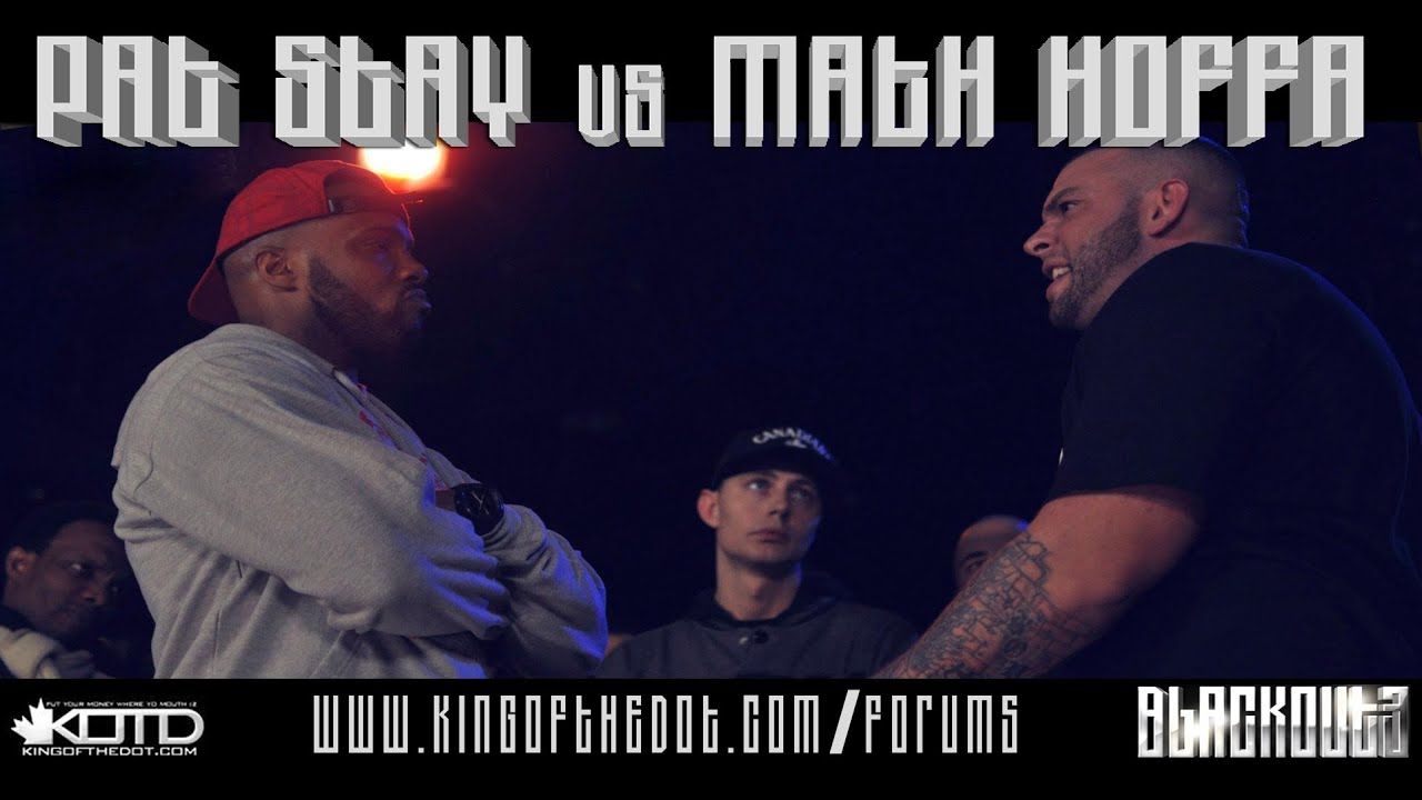 KOTD - Rap Battle - Pat Stay vs Math Hoffa *Co-Hosted by Drake & Maestro Fresh Wes*