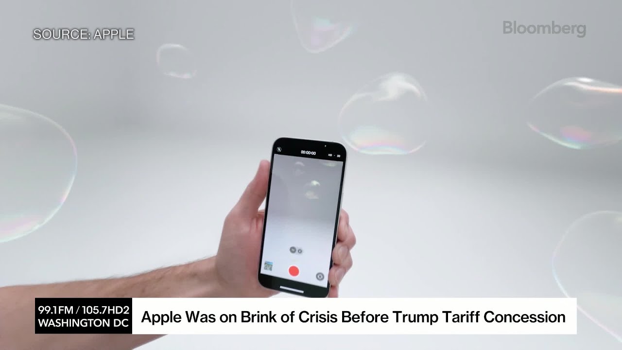 Apple Was on Brink of Crisis Before Trump Tariff Intervention