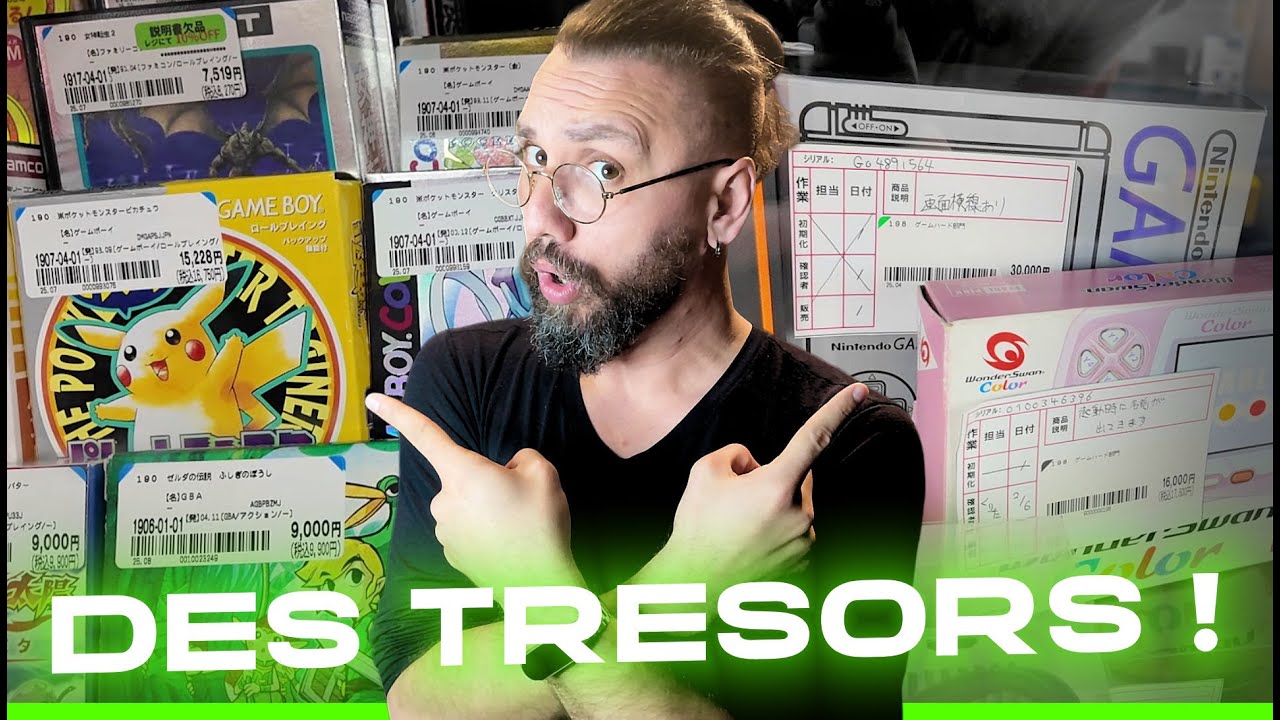 Du RETRO GAMING et des JEUX à GOGO dans les MAGASINS JAPONAIS ! - VLOG Book Off