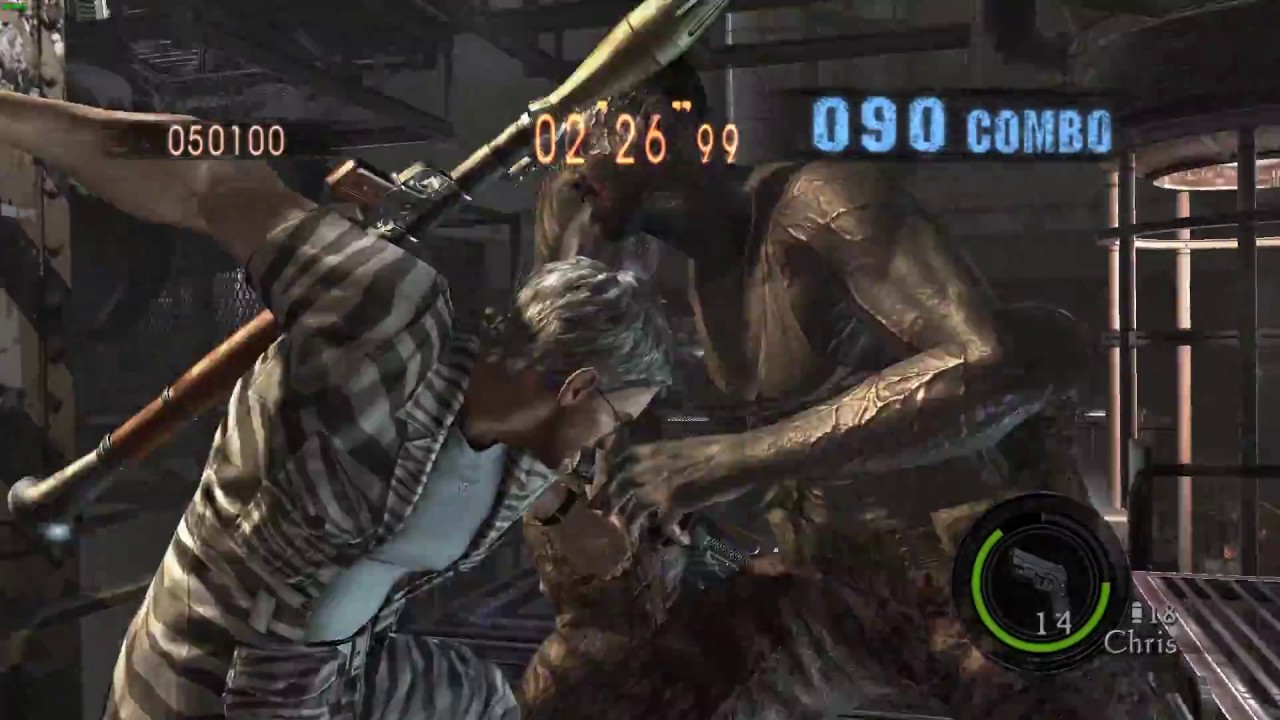 [RE5 PC] Mercenaries - Experimental Facility 'Chris Safari' 484k
