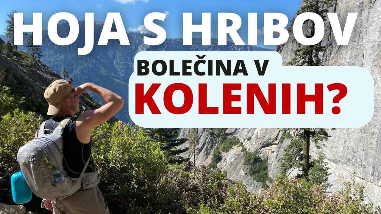 Bolečina v KOLENIH pri hoji po HRIBU NAZDOL - Startfitove drobtinice #052