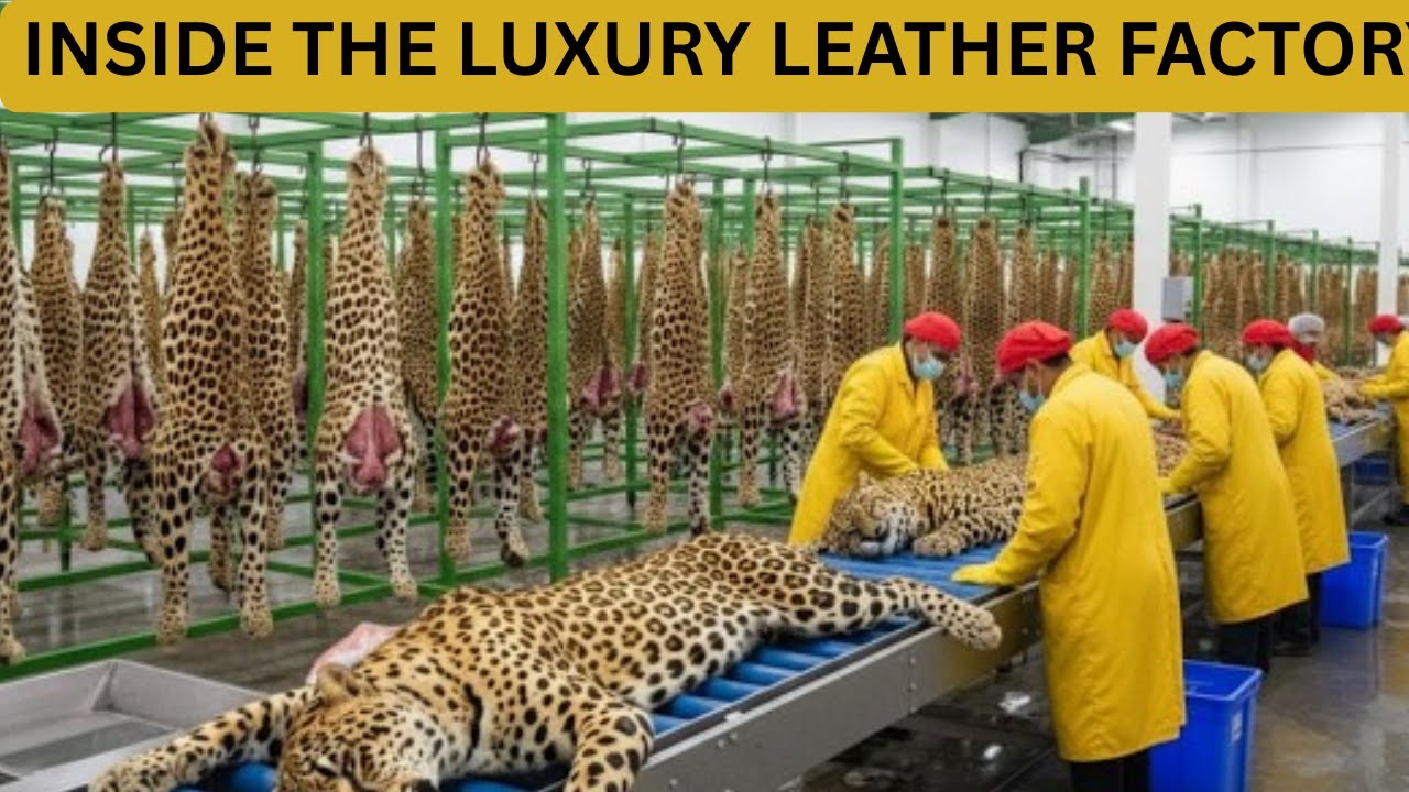 Inside the Leopard Leather Factory: The Complete Luxury Production Process
