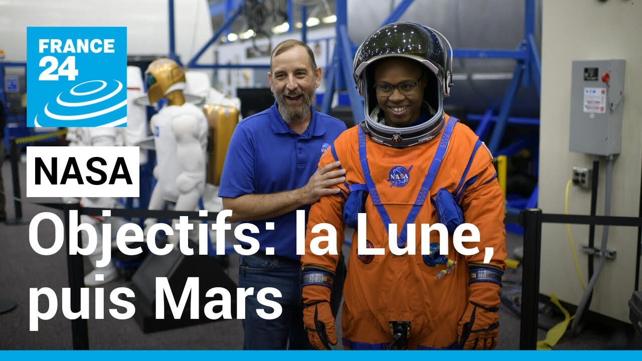 Programme Art&eacute;mis : La Nasa pr&eacute;pare le retour d&rsquo;astronautes sur la Lune &bull; FRANCE 24
