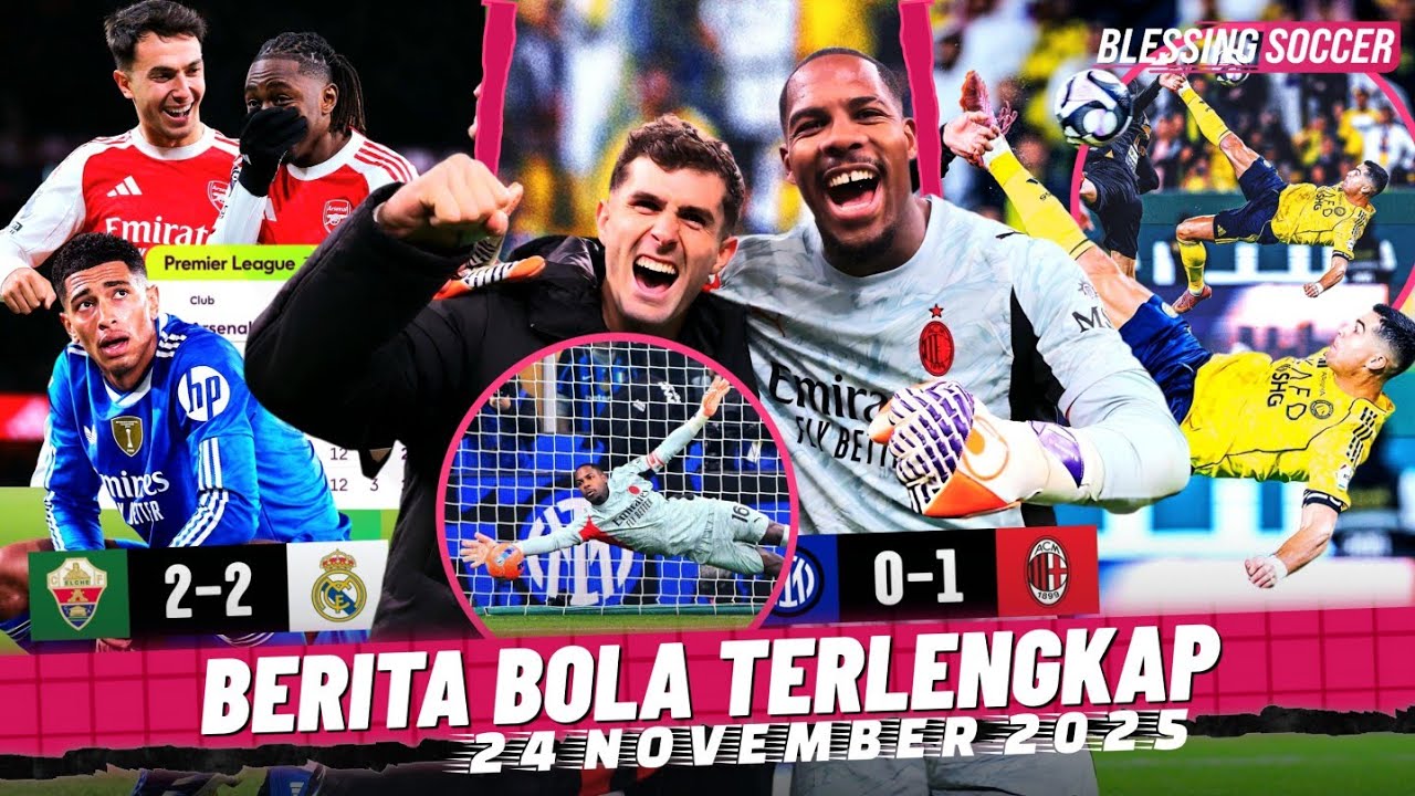 Maignan SAVE Penalti, Milan MENANGI Derby 👊 Eze HATTRICK Arsenal Kedinginan 🥶 WOW! Gol Salto Ronaldo