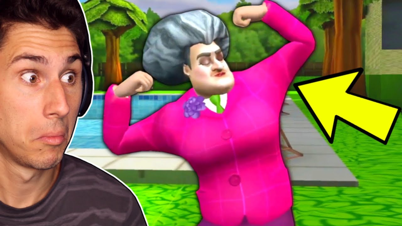 У мисс Ти СУПЕРСИЛА! | Scary Teacher 3D