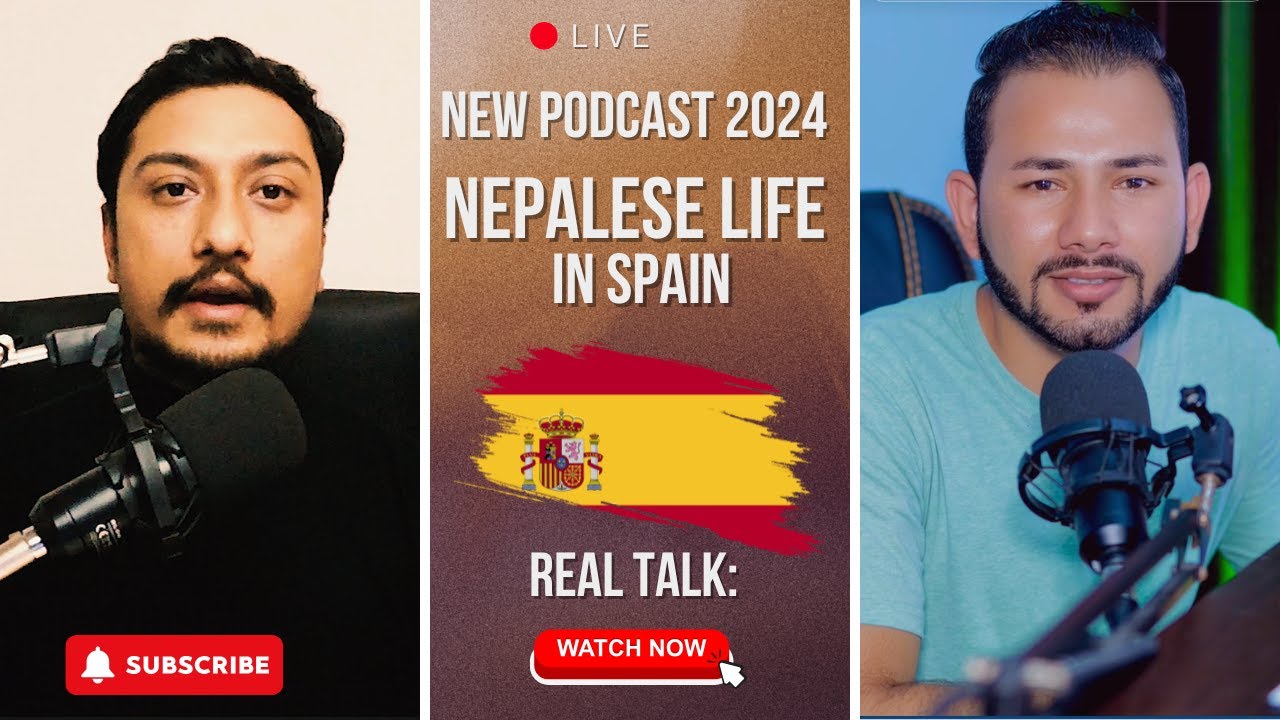 Nepalese life in SPAIN | Legalization | TR and PR | Accommodation, Salary| Explained #spaceofavinash