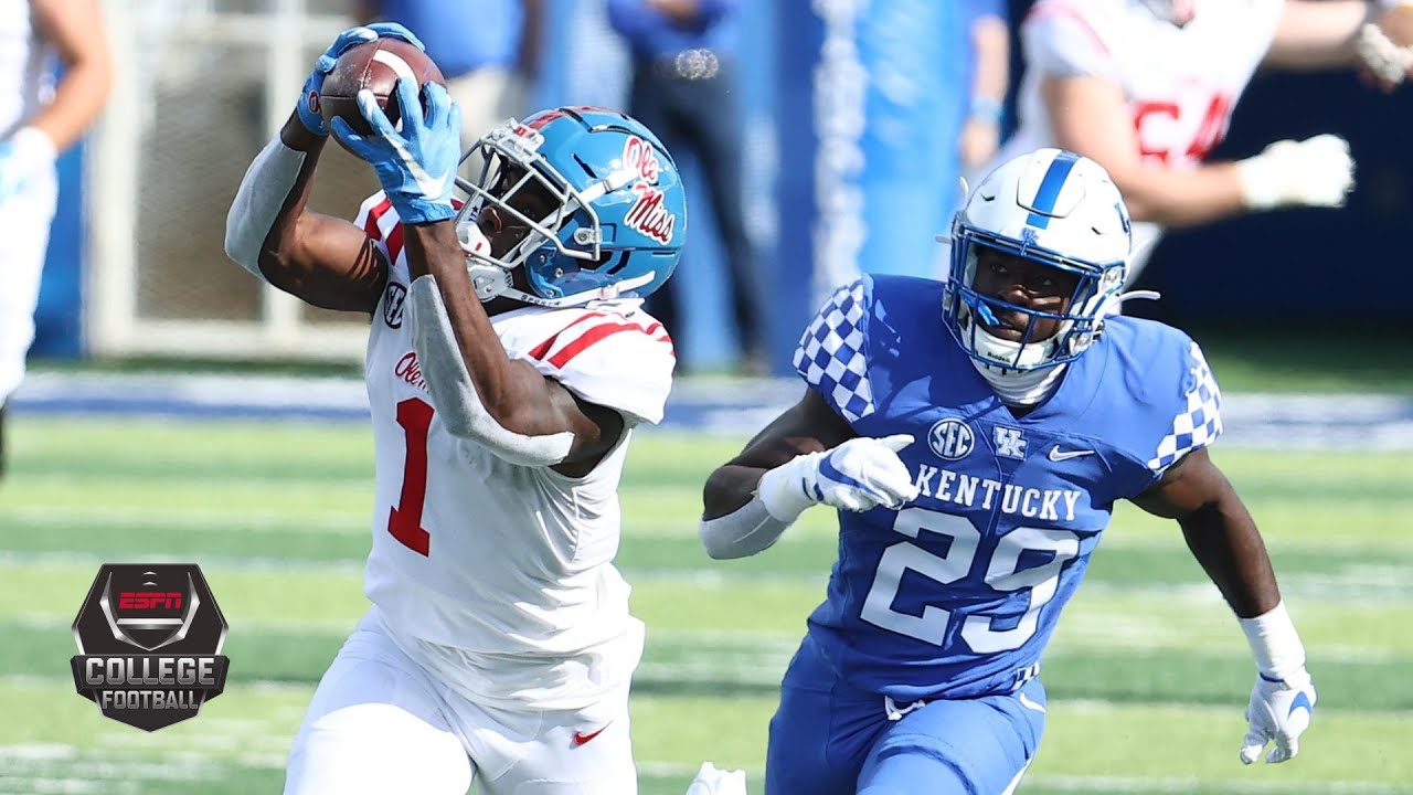 Ole Miss Rebels vs. Kentucky Wildcats | 2020 College Football Highlights