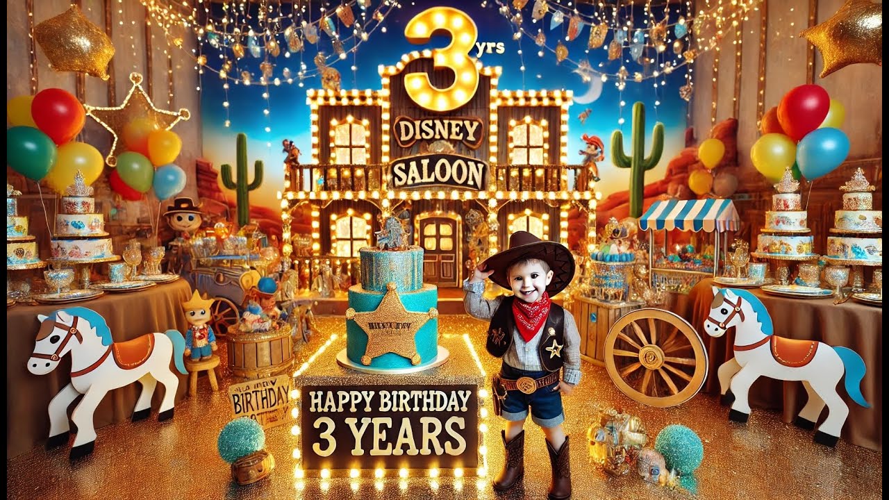 Happy Birthday, Little Cowboy! 🤠🎂 Yeehaw for a Fun-Filled Celebration