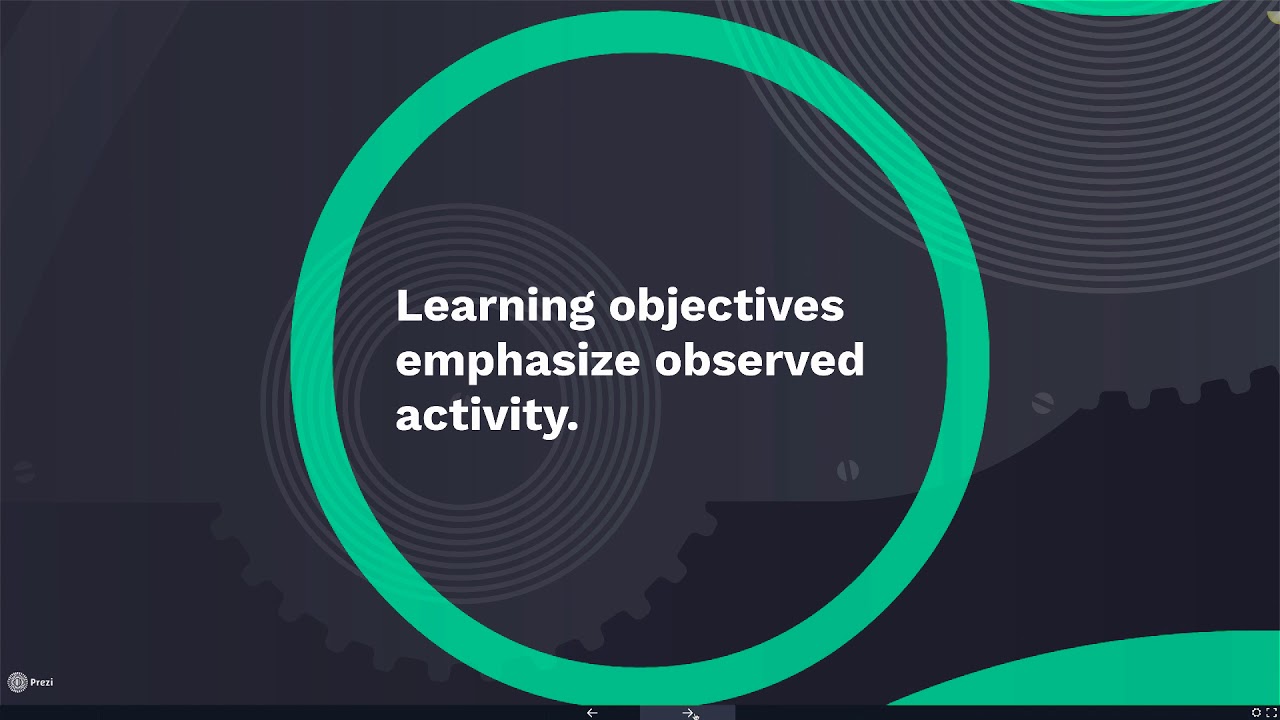 Writing Learning Objectives