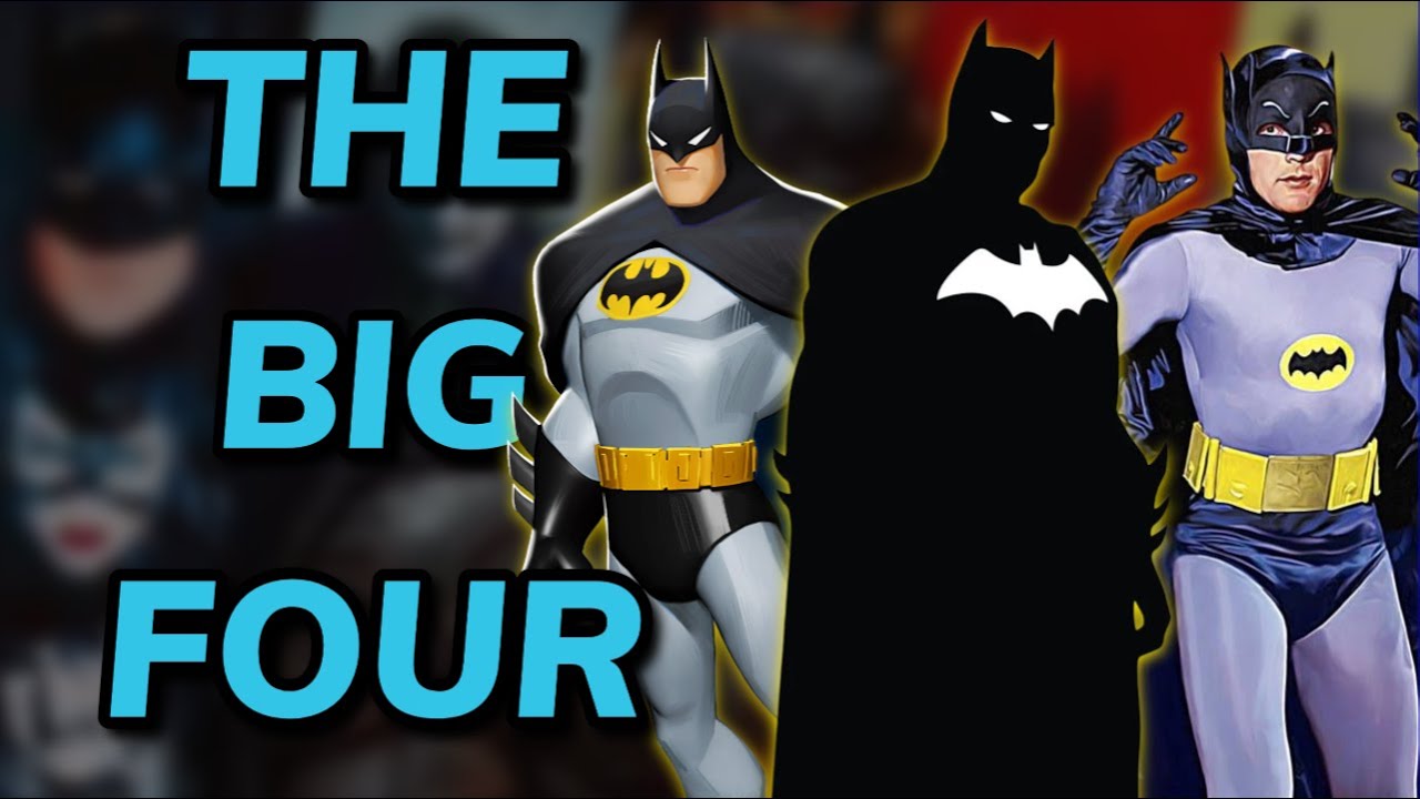 The Mount Rushmore of Batman Adaptations