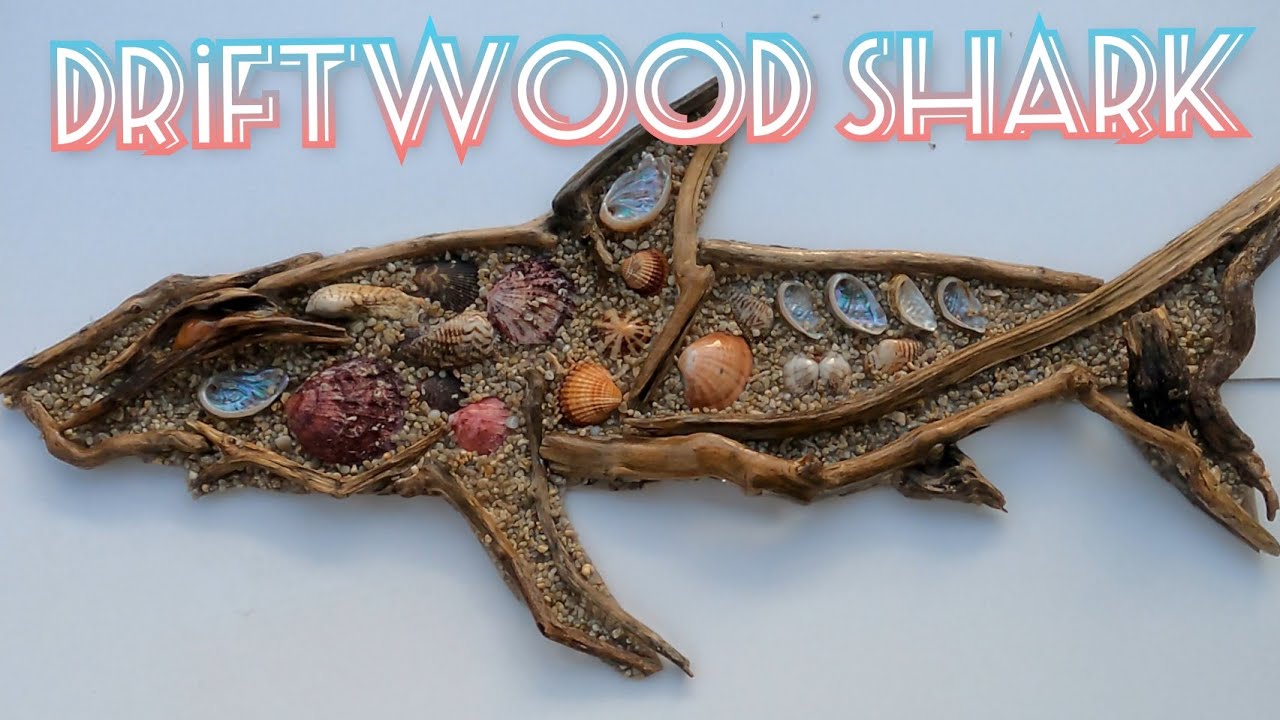 Driftwood Shark / How to make driftwood art? Driftwood sanatı nasıl yapılır? #yalos 4K