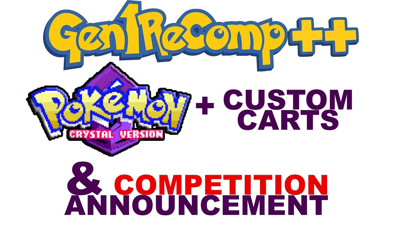 Gen1Recomp ma już Crystal, Custom Carts ORAZ konkurs!