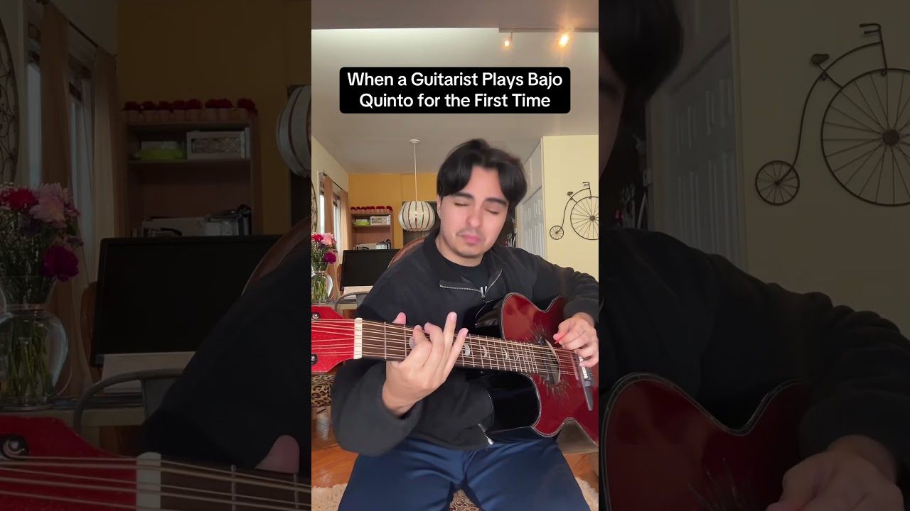 Когда гитарист впервые играет на Бахо Квинто 🇲🇽