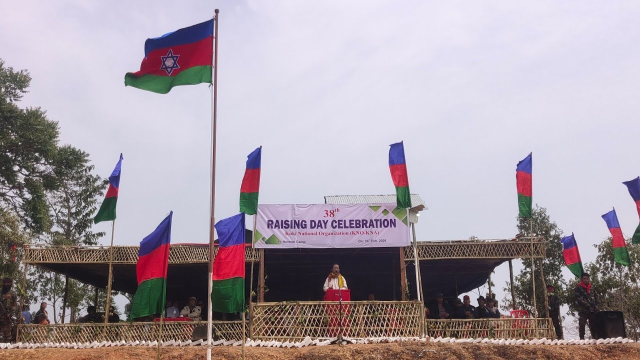 KNO/KNA 38th RISING DAY celebration at Tengnoupal District 