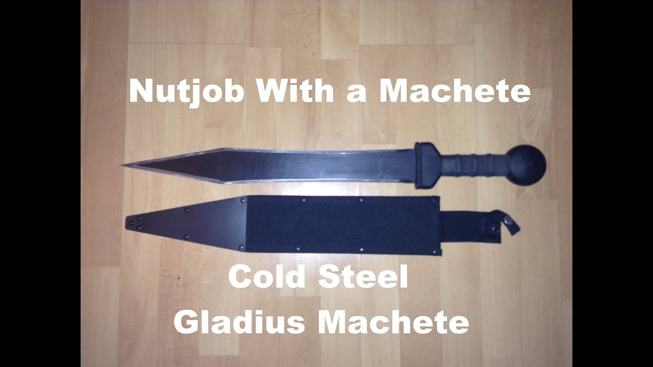 Cold Steel Gladius Machete (97GMS) Review and Cut Test