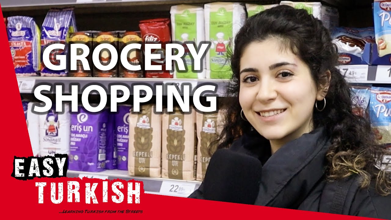 How to Do Grocery Shopping in Türkiye? | Super Easy Turkish 57