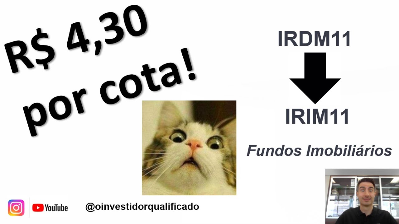 Fundo imobiliário IRDM11 virou IRIM11