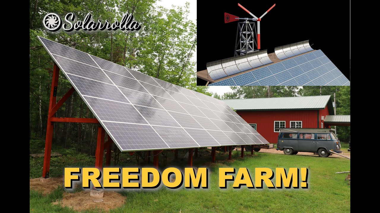 Solarrolla Homestead Series 1 - Off-grid Solar Array Build