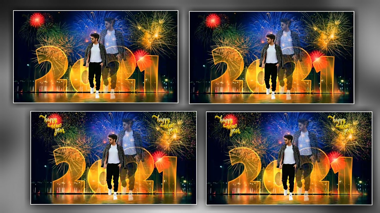 Happy New Year Video Editing 2021 - Green Screen Video Status - Best Video Editor For Android