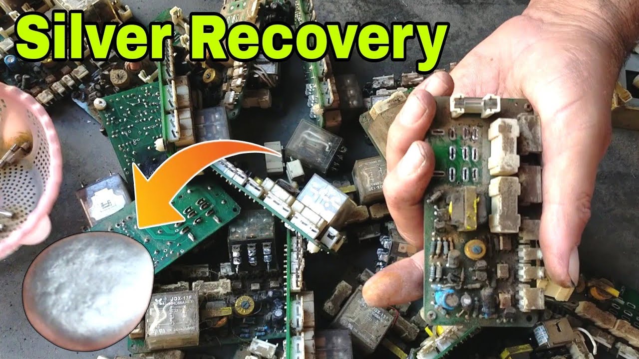 Silver Recovery from Fuse/Silver in Fuses#business #silverrecovery