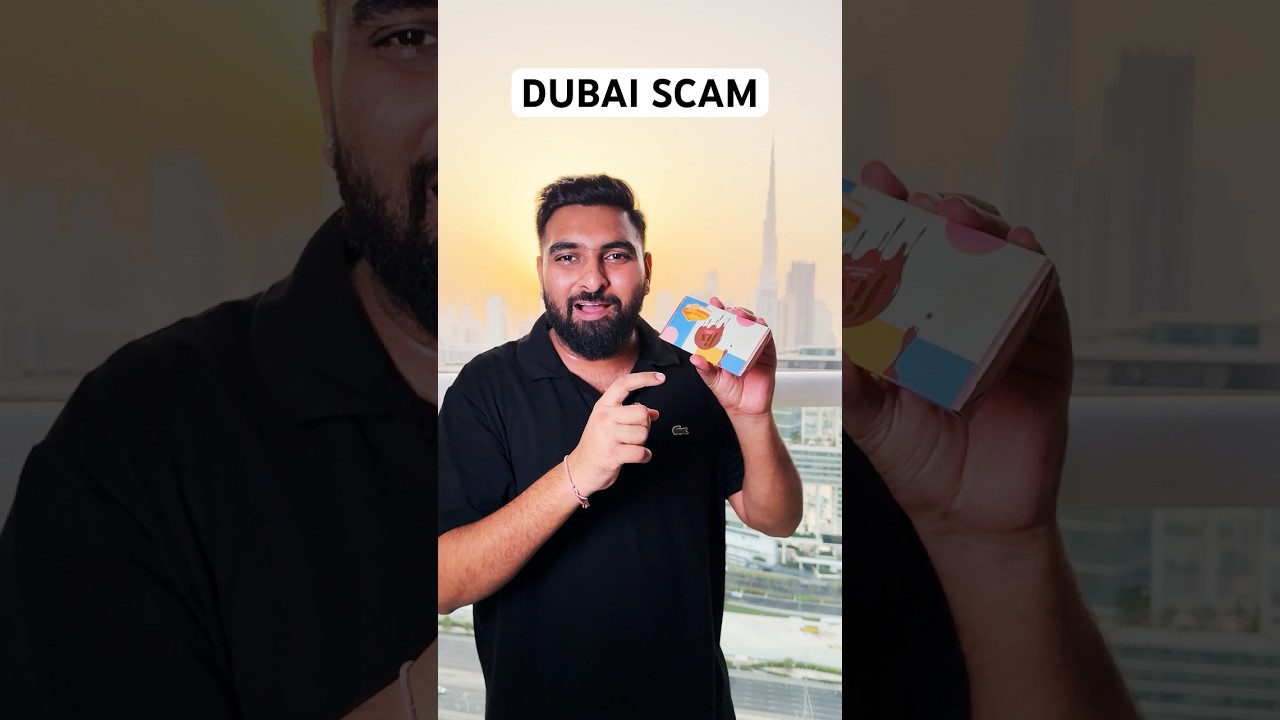 BIGGEST DUBAI 😱SCAM #dubai #viralvideo #shorts #food #viralshorts #kunafa