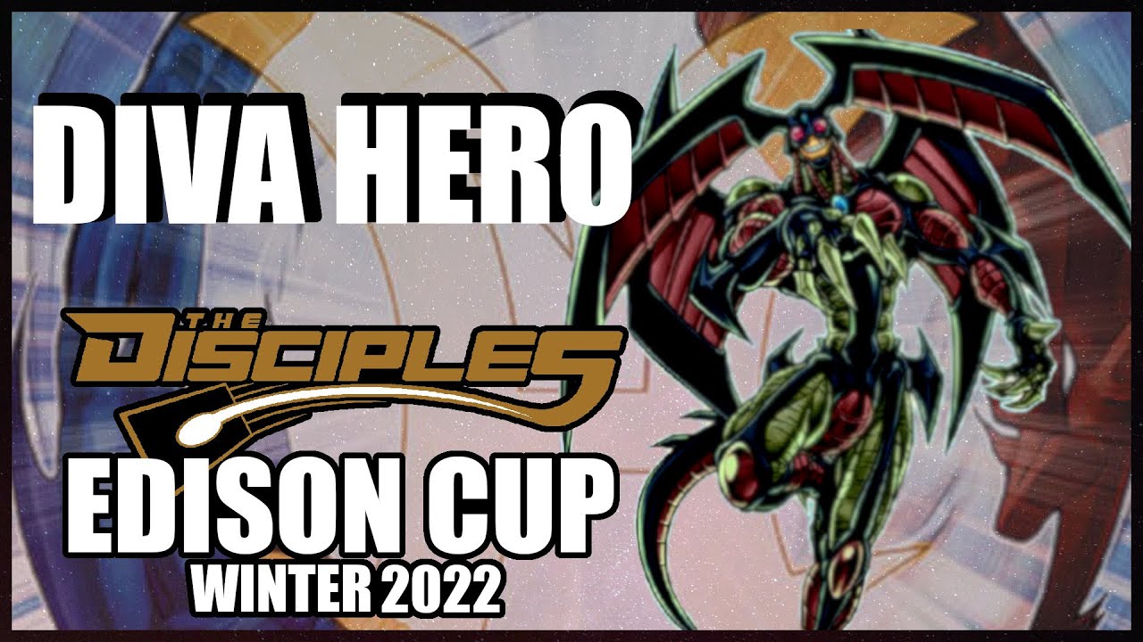 Yu-Gi-Oh! - EDISON CUP! - DIVA HERO DECK PROFILE! ft Marcus Patel!