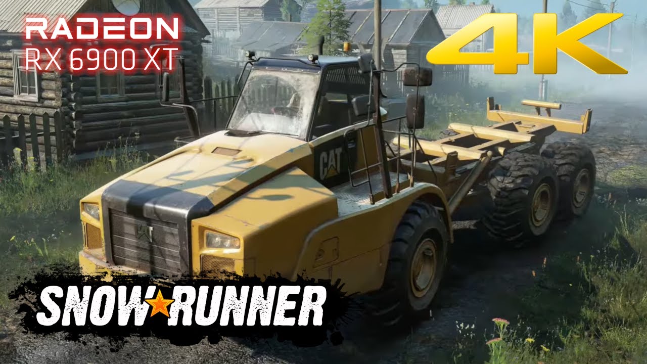 SnowRunner | 4k | Max settings | 6900 XT