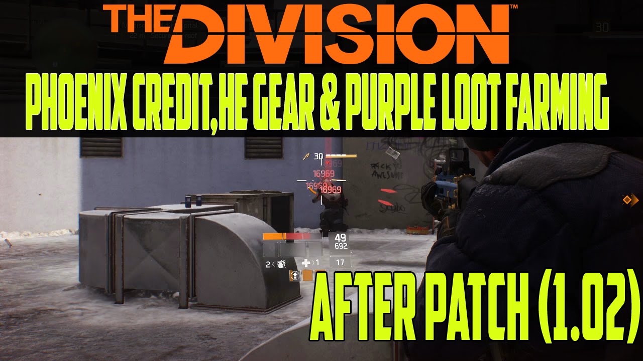 The Division: Hutch Farming Method - PxC, Superior, HE Farming *NEW* (After Patch 1.02)