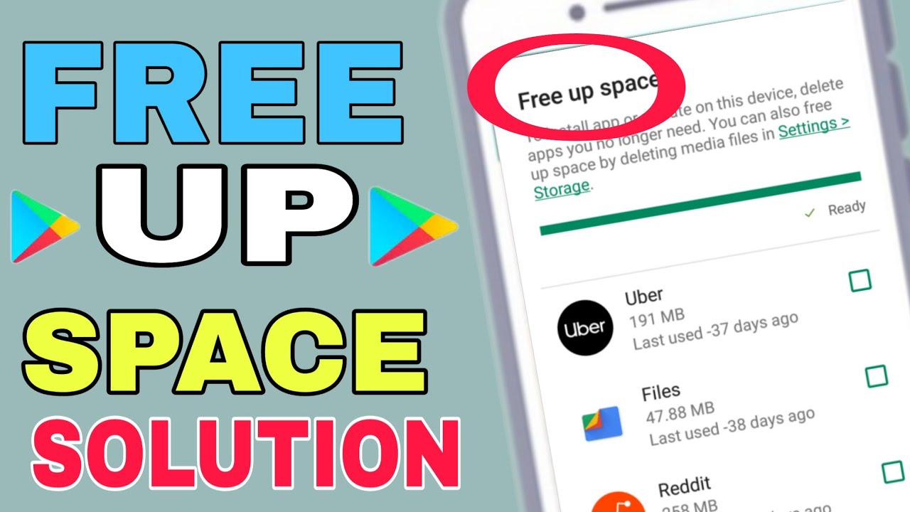 free up Space  on Play Store | Free Up Space Solution | How to fix Play Store Free Up Space  Problem
