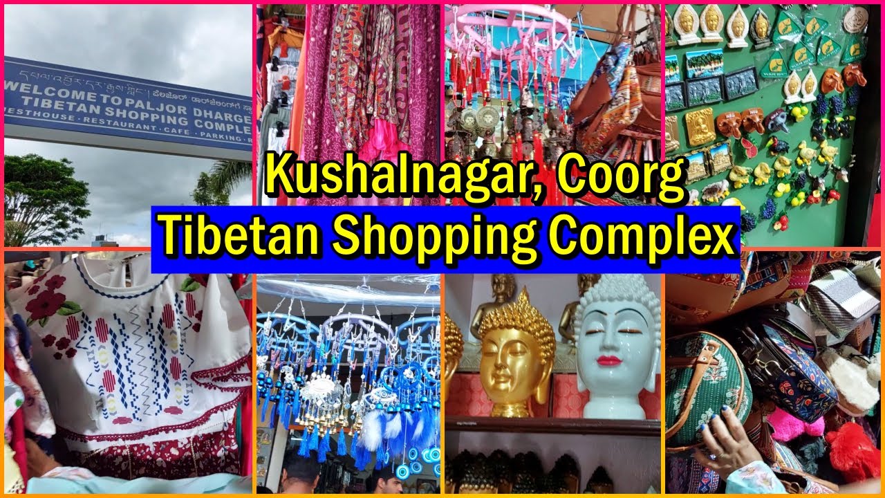 Tibetan Shopping Market | Coorg Shopping Place | Golden Temple Shopping Place Kushalnagar Coorg