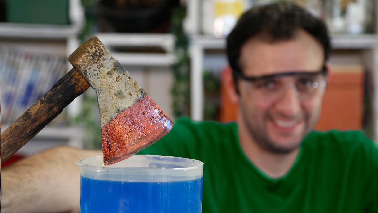 Machado filosofal: transmutação instantânea em cobre - #SuperQUÍMICA 29