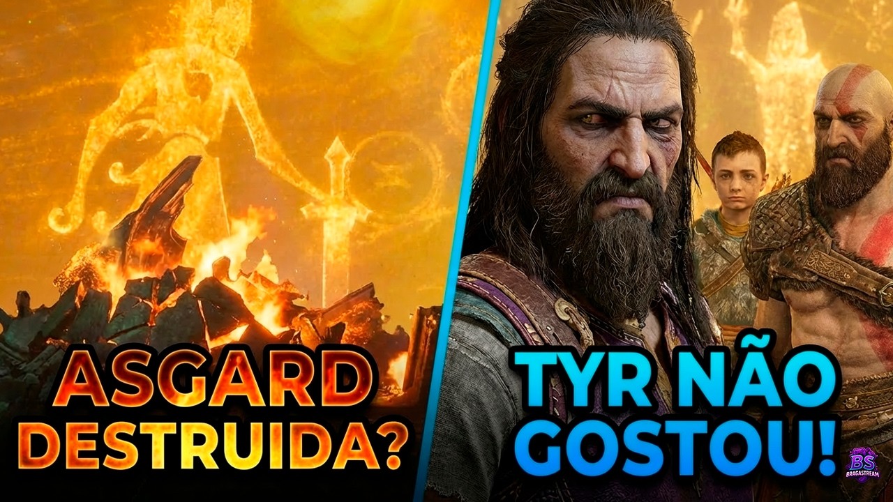 A Profecia de Ragnarök é Revelada em Alfheim… e Tyr Agiu Estranho — God of War Ragnarök EP 16
