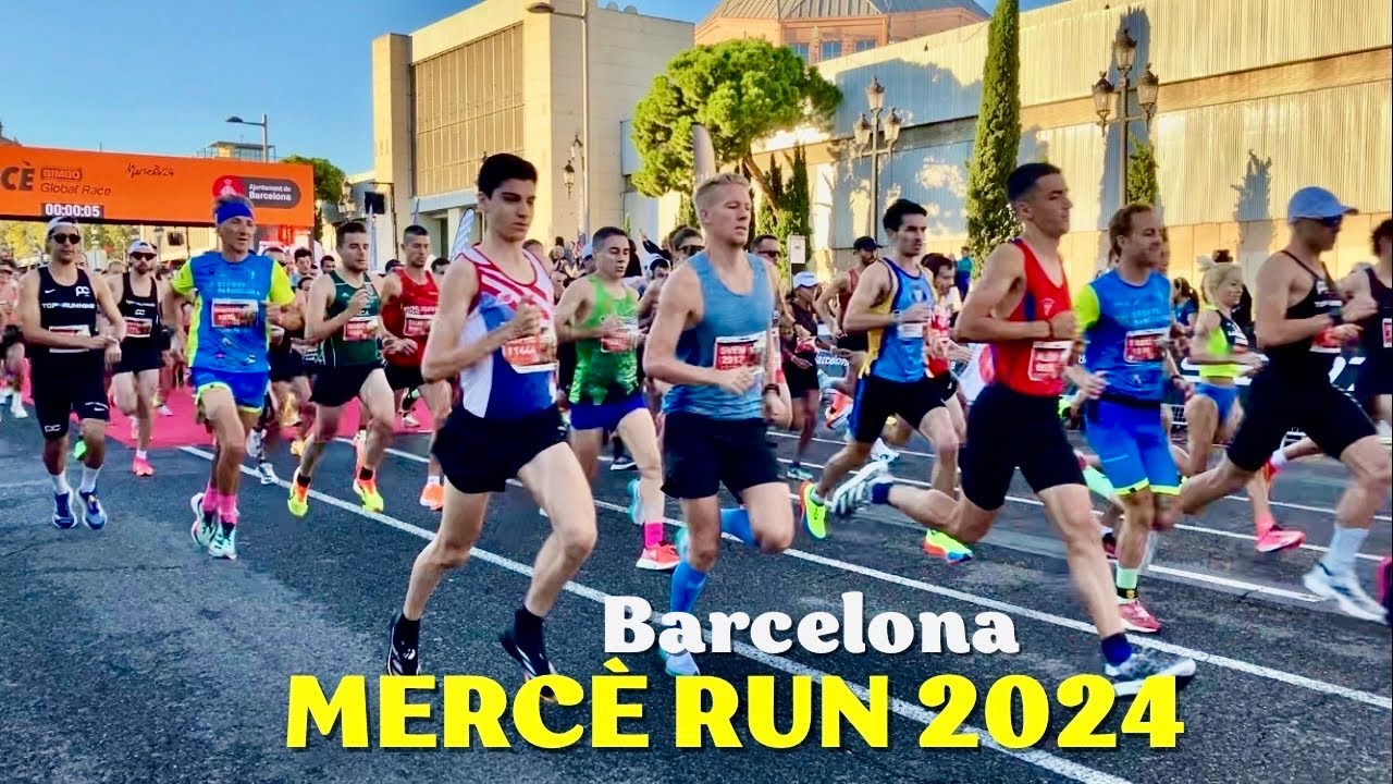 Cursa de la Mercè Bimbo Global Race 2024 in Barcelona, Spain - Salida / Start